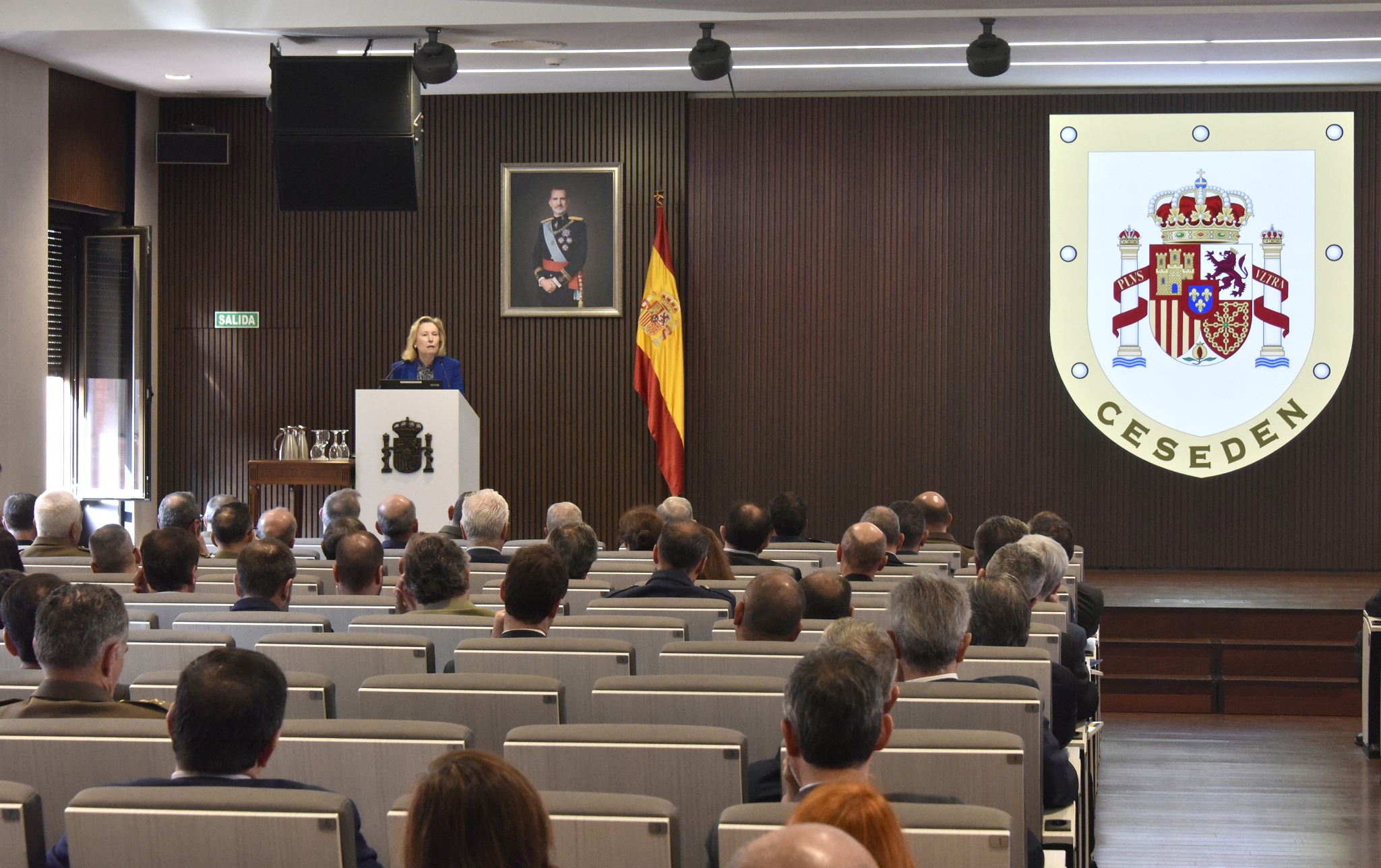 Intervención de la Secretaria de Estado de Defensa