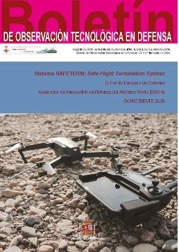 Portada Boletín de Observación Tecnológica en Defensa nº 77 ​(©Ministerio de Defensa de España)​​​